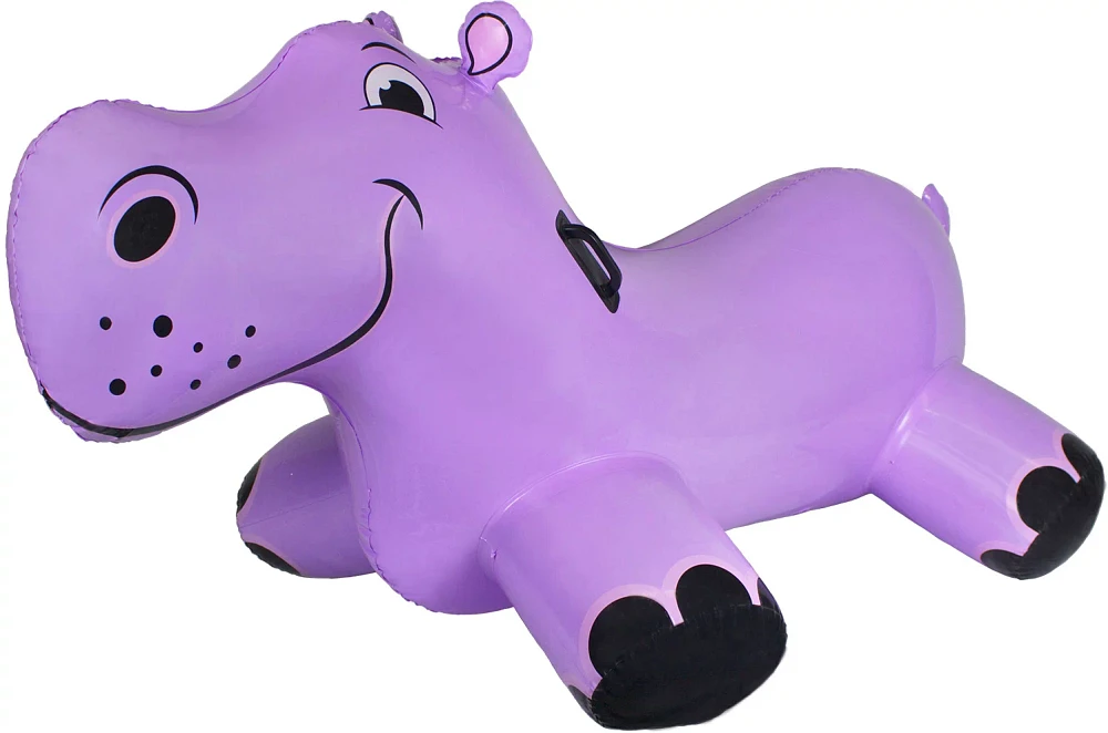 Poolmaster Happy Hippo Kids Ride-On Pool Float                                                                                  