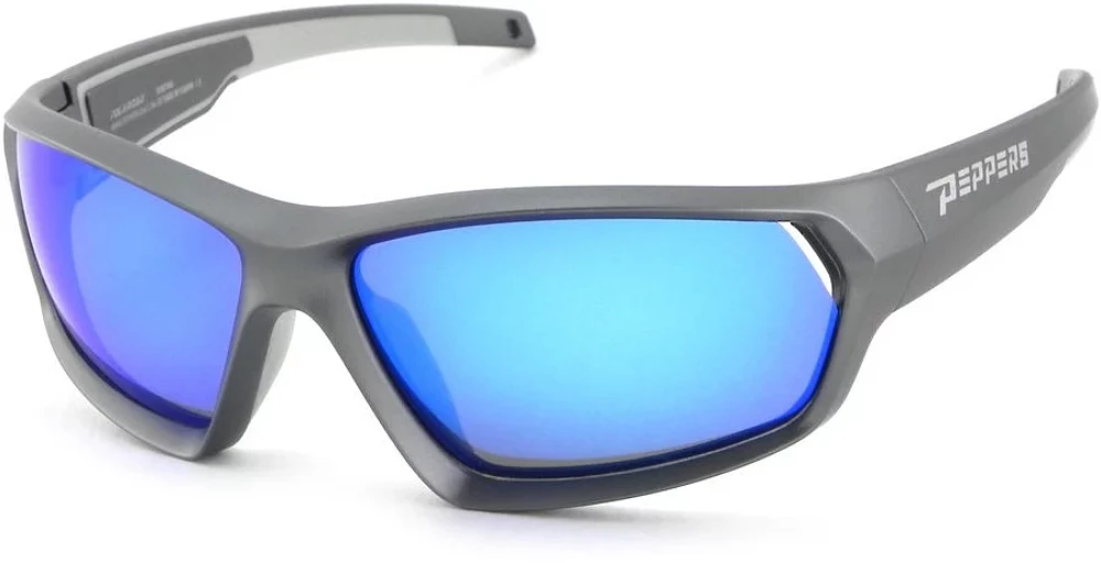 Peppers Polarized Eyeware Depth Charge Mirrored Sunglasses                                                                      