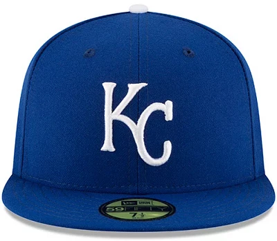 New Era Men's Kansas City Royals Authentic Collection 59FIFTY Fitted Cap                                                        