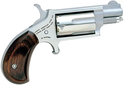 North American Arms Rosewood Grip .22 WMR/.22 LR Revolver                                                                       