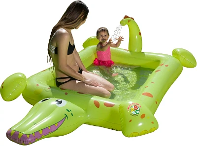 Poolmaster Crocodile Spray Kids Pool                                                                                            