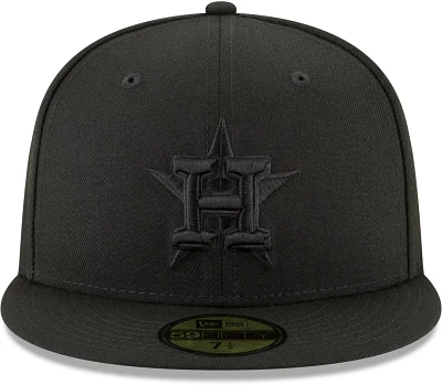 New Era Men's Houston Astros Basic Fitted 59FIFTY Cap                                                                           