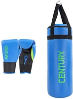 Century Youth Vinyl Heavy Bag and MMA Glove Set                                                                                 