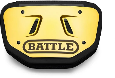 Battle Men's Football Chrome Back Plate