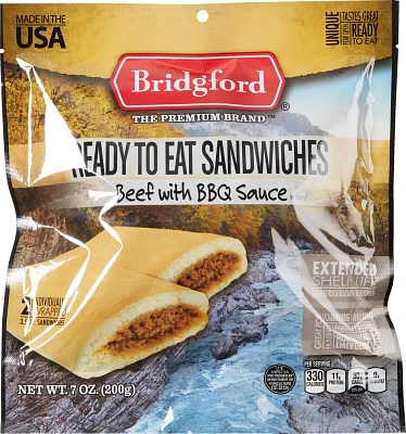 Bridgford Honey Barbecue Beef Sandwich                                                                                          