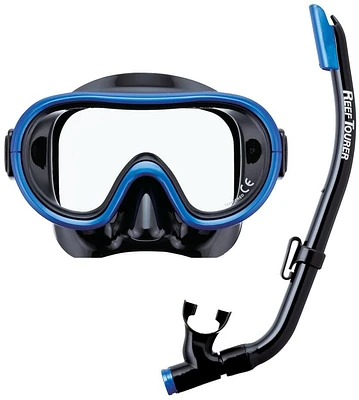 ReefTourer Youth Single-Window Mask and Snorkel Set