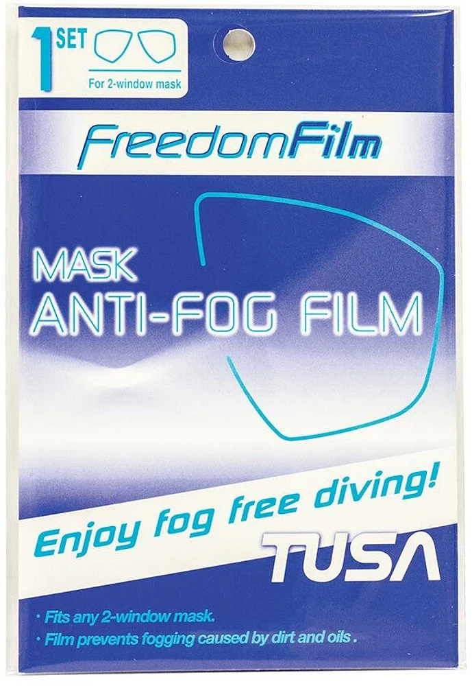 TUSA Freedom Film Antifog Film For 2-Window Masks                                                                               