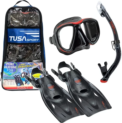 TUSA Sport Powerview Snorkel Travel Set