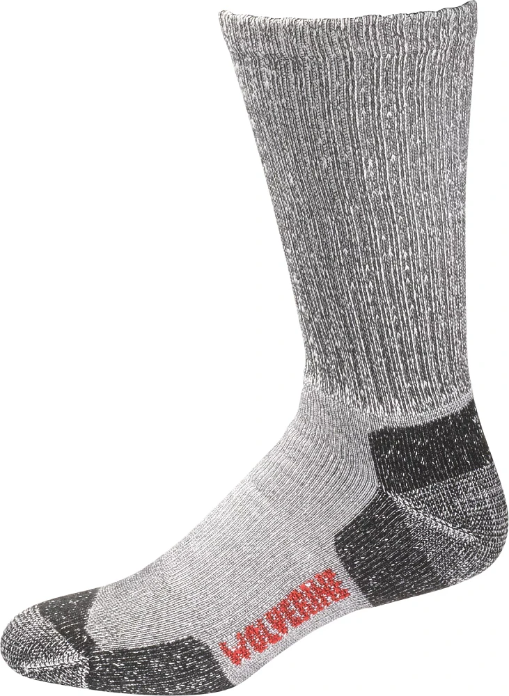 Wolverine Safety Toe Moisture Wicking Work Socks 2 Pack