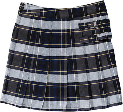 French Toast Girls' Plaid 2-Tab Scooter Skirt