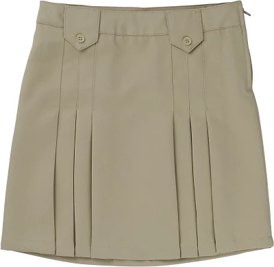 French Toast Girls' Front Pleated Skirt with Tabs