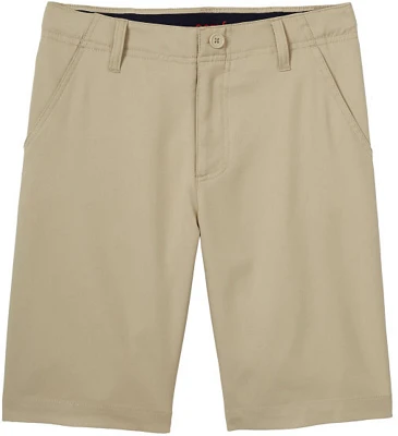 French Toast Boys' Flat Front Stretch Performance Shorts