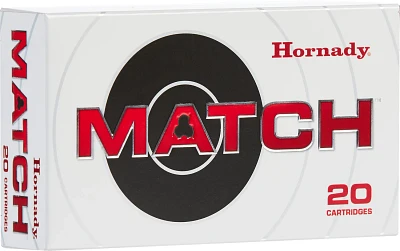 Hornady ELD Match 6mm Creedmoor 108-Grain Rifle Ammunition - 20 Rounds                                                          