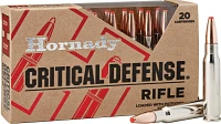 Hornady Critical Defense FTX Rifle Ammunition - 20 Rounds                                                                       