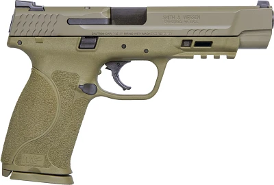 Smith & Wesson M&P9 M2.0 5 in FDE 9mm Full-Sized 17-Round Pistol                                                                