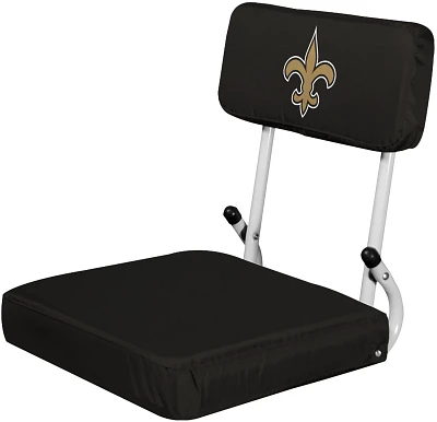 Logo New Orleans Saints Hardback Stadium Seat                                                                                   