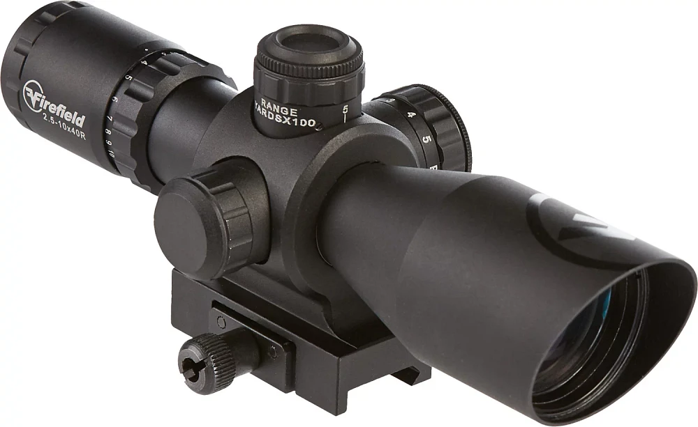 Firefield Barrage 2.5 - 10 x 40 IR Red Laser Riflescope                                                                         