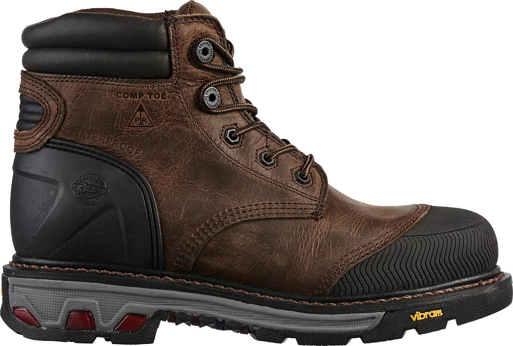 Justin Men's Commander-X5 Warhawk EH Composite Toe Lace Up Work Boots                                                           