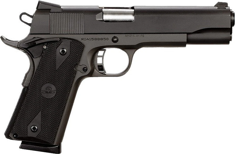 Rock Island Armory 1911 Rock Standard FS 45 ACP Full-Size 8-Round Pistol                                                        