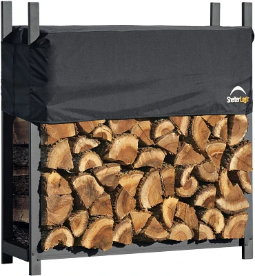ShelterLogic 4 ft Ultra Duty Firewood Rack with Cover                                                                           