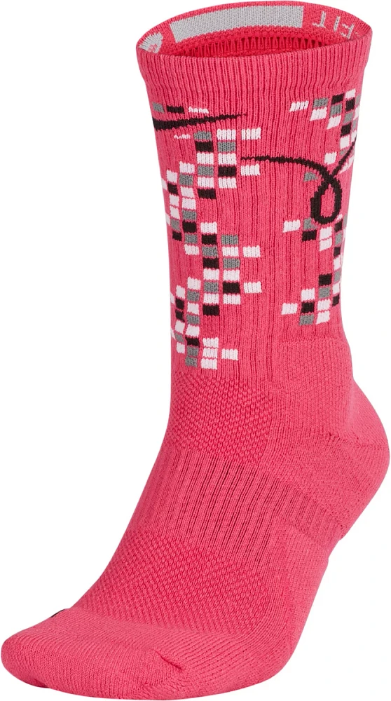 Nike Elite Kay Yow Basketball Crew Socks                                                                                        