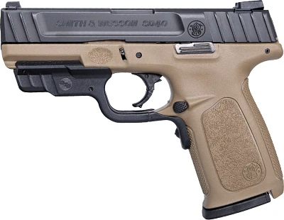 Smith & Wesson SD40 FDE Crimson Trace Laserguard RED Laser 40 S&W Full-Sized 14-Round Pistol                                    