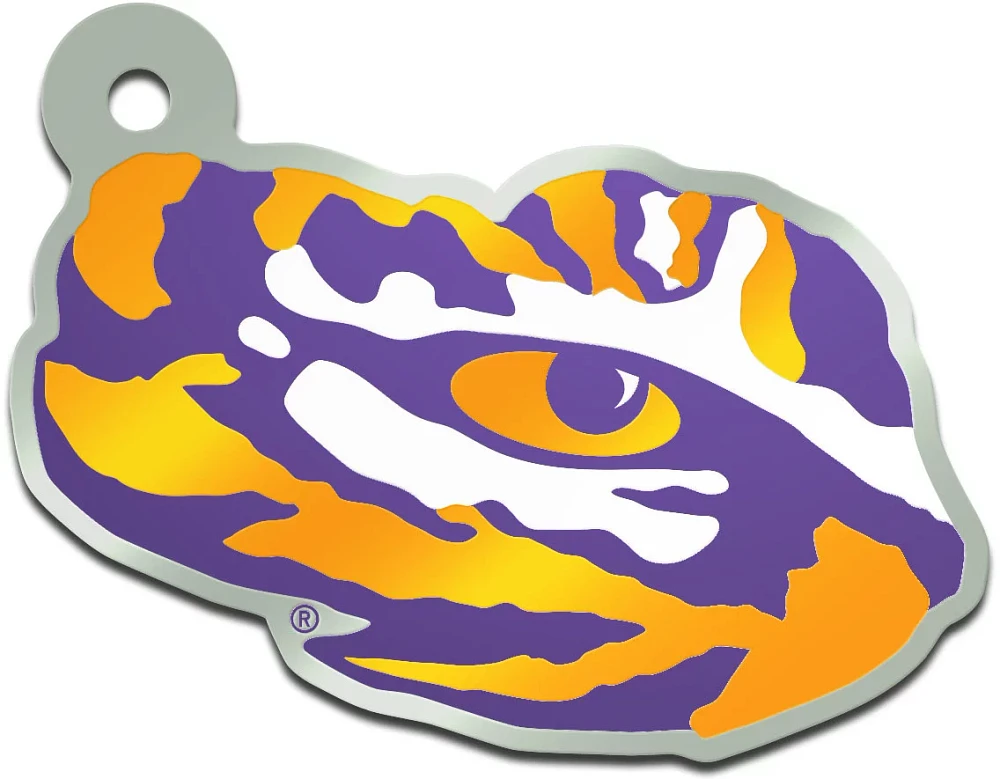 Stockdale Louisiana State University Metallic Freeform Acrylic Key Chain                                                        