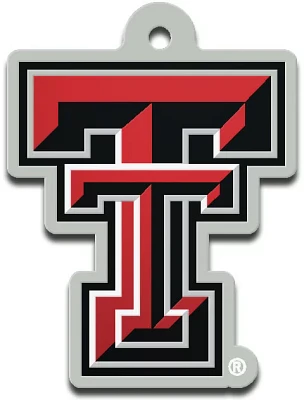 WinCraft Texas Tech University Freeform Acrylic Metallic Key Chain                                                              