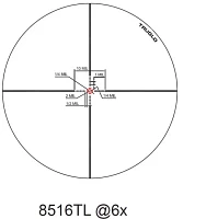 Truglo TRU-BRITE 30 Series 1 - 4 x 24 Riflescope                                                                                