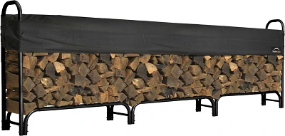 ShelterLogic Heavy-Duty 12 ft Firewood Rack with Cover                                                                          
