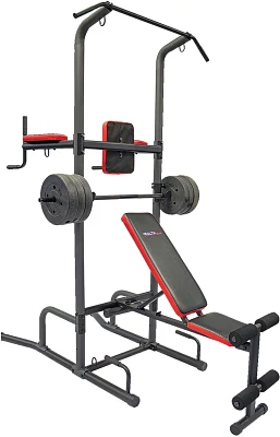 Health Gear Functional Cross Training Tower System with Bench                                                                   