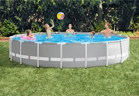 INTEX Prism Frame 18ft x 48in Pool Set                                                                                          