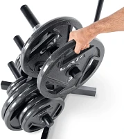 CAP Barbell 2 in Olympic Plate Tree Storage Rack                                                                                