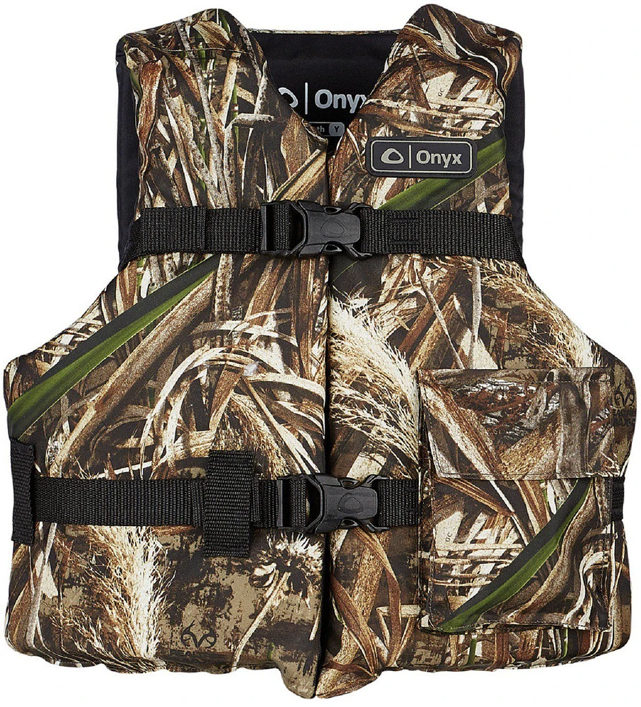 Onyx Outdoor Kids' Camo Universal Sport PFD                                                                                     