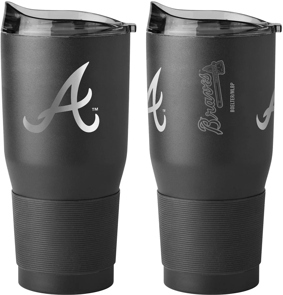 Boelter Brands Atlanta Braves 30 oz Premium Powder-Coat Ultra Tumbler                                                           