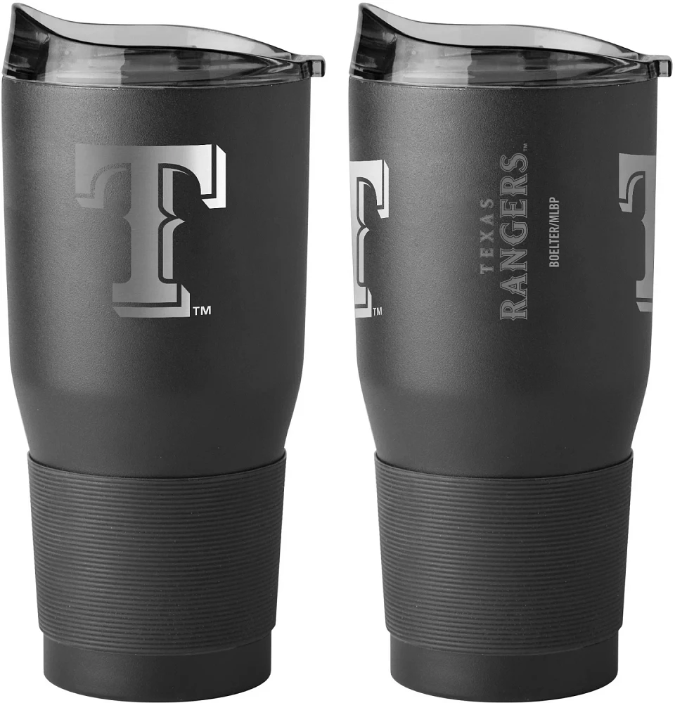 Boelter Brands Texas Rangers 30 oz Premium Powder-Coat Ultra Tumbler                                                            