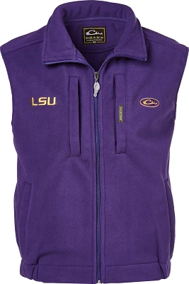 Drake Waterfowl Men's Louisiana State University Windproof Layering Vest                                                        