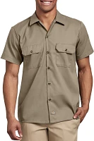 Dickies Men's FLEX Slim Fit Short Sleeve Twill Work Shirt