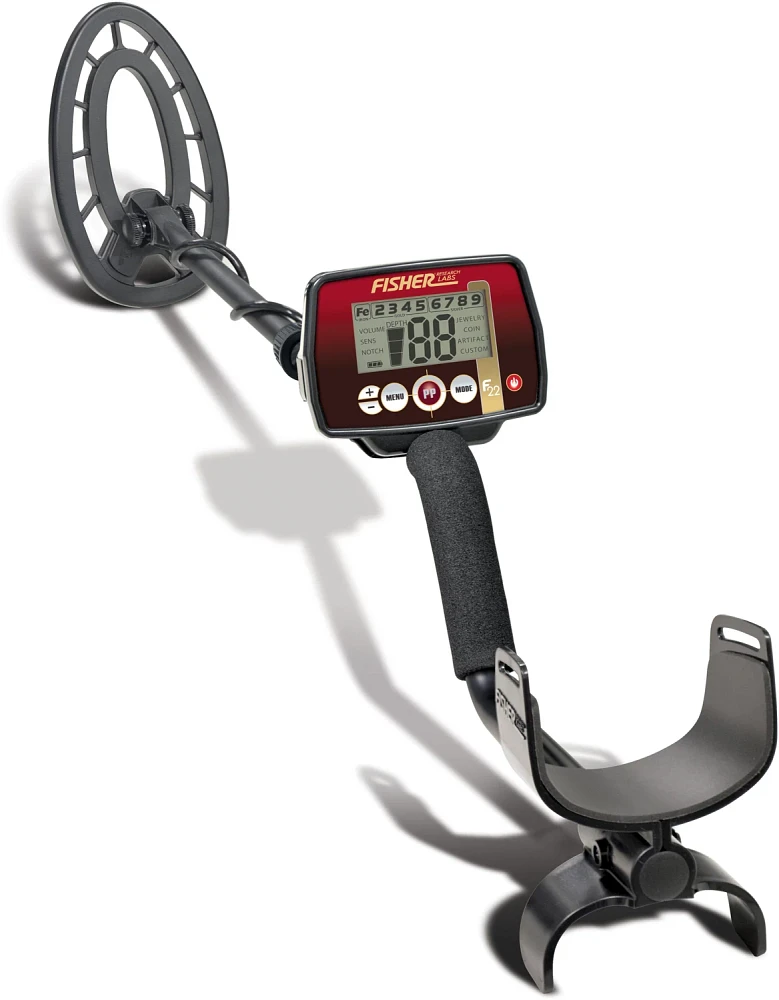 Fisher F22 Weatherproof All-Purpose Metal Detector                                                                              