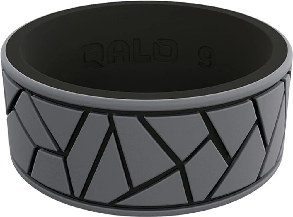 QALO Men's Strata Dale and Amy Silicone Wedding Ring                                                                            