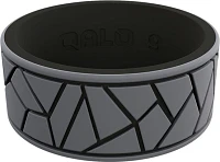 QALO Men's Strata Dale and Amy Silicone Wedding Ring                                                                            