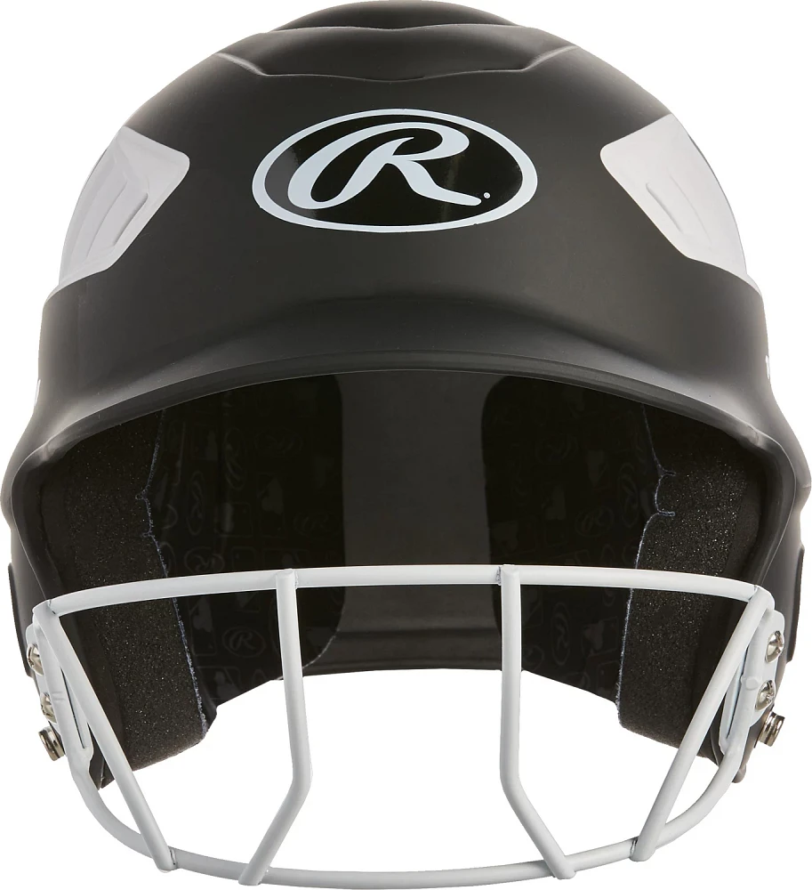 Rawlings Girls' Coolflo Fast-Pitch 2-Tone Matte Batting Helmet