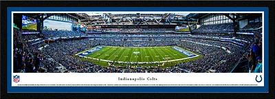 Blakeway Panoramas Indianapolis Colts Lucas Oil Stadium End Zone Single Mat Select Frame Panoramic P                            