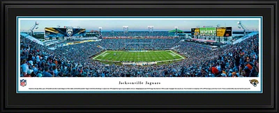 Blakeway Panoramas Jacksonville Jaguars EverBank Field Double Mat Deluxe Framed Panoramic Print                                 