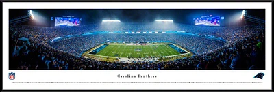 Blakeway Panoramas Carolina Panthers 50 Yd Bank of America Stadium Standard Framed Panoramic Print                              