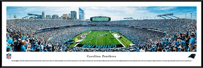 Blakeway Panoramas Carolina Panthers Bank of America Stadium End Zone Standard Framed Panoramic Prin                            