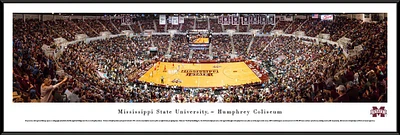 Blakeway Panoramas Mississippi State University Humphrey Coliseum Standard Framed Panoramic Print                               