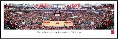 Blakeway Panoramas North Carolina State University PNC Arena Standard Framed Panoramic Print                                    