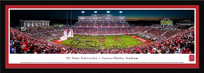 Blakeway Panoramas North Carolina State University Carter-Finley Stadium Single Mat Select Framed Pa                            
