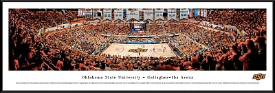 Blakeway Panoramas Oklahoma State University Gallagher IBA Arena Standard Framed Panoramic Print                                